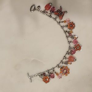 Brighton Silver Charm Bracelet